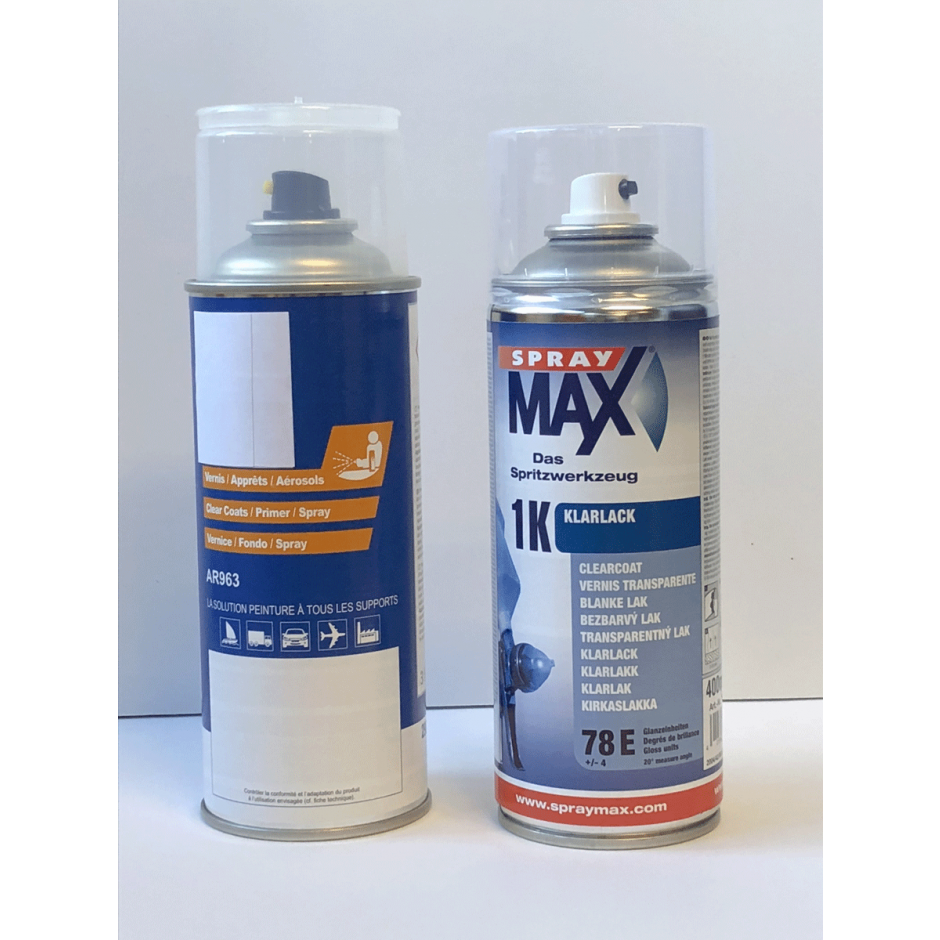 Kit Aerosol Peinture Et Vernis Peinture Auto