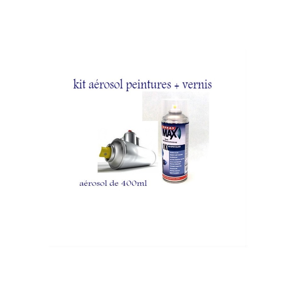 Kit Aérosol Peinture Et Vernis Peinture Auto